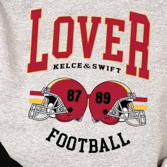 Sweatshirt Kelce And Swift Era Sweatshirt Traylor Sweatshirt Kansas City 05 - Picture 2 of 5
